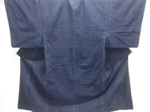 アンティーク　木綿本場久留米絣　亀甲絣男物着物